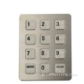 Teclado metálico con braille para cegas